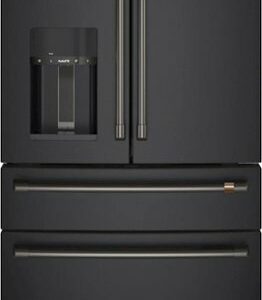 Handle Kit for Select Café French Door Refrigerators - Brushed Black