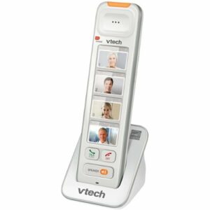 VTech - SN5307 Amplified DECT 6.0 Cordless Expansion Handset - White