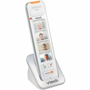 VTech - SN5307 Amplified DECT 6.0 Cordless Expansion Handset - White