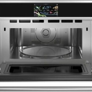 Monogram - 30" Built-In Single Electric Convection Wall Oven with Advantium Speedcook Technology - Stainless Steel