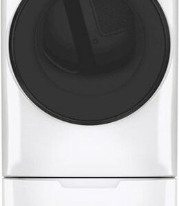 GE - Washer/Dryer Laundry Pedestal with Storage Drawer - White