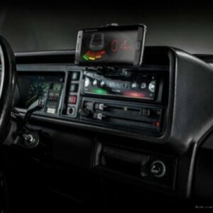 Pioneer - In-dash Bluetooth® Audio Digital Media (ADM) Receiver with Built-In Cradle for Smartphone - Black