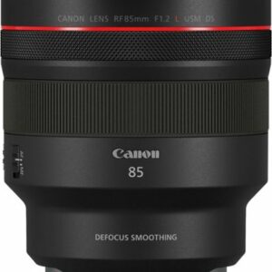 Canon - RF85mm F1.2 L USM DS Mid-Telephoto Prime Lens for EOS R-Series Cameras - Black