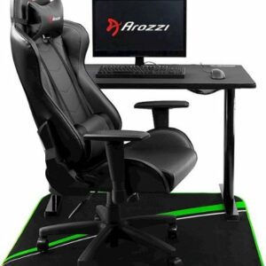 Arozzi - Office/Gaming Chair Floor Mat - Green