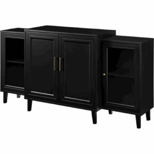 Walker Edison - Tiered Modern Sideboard - Black