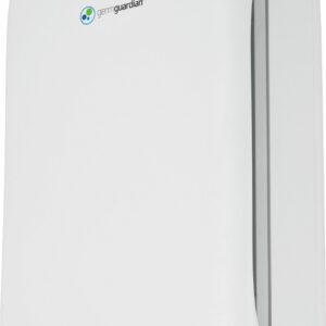 GermGuardian - 18" Console Air Purifier with True HEPA Pure Filter, Ionizer and Timer for 151 Sq. Ft Rooms - White