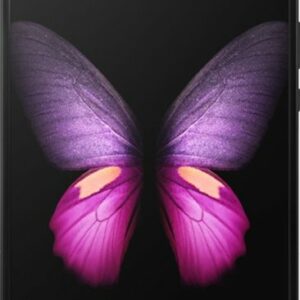 Samsung - Geek Squad Certified Refurbished Galaxy Fold with 512GB Memory Cell Phone (Unlocked) - Cosmos Black