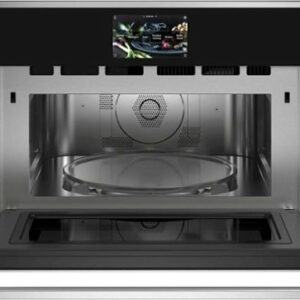 Monogram - 30" Built-In Single Electric Wall Oven with Sensor Cooking and Advantium Speedcook Technology - Stainless Steel