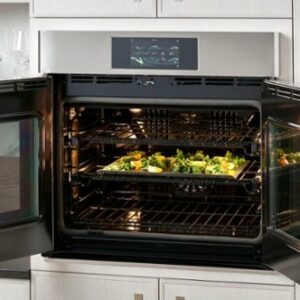 Monogram - 30" Built-In Single Electric Convection Wall Oven - Stainless Steel