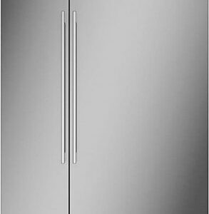 Monogram - 29.5 Cu. Ft. Side-by-Side Built-In Refrigerator with Water Filtration - Stainless Steel