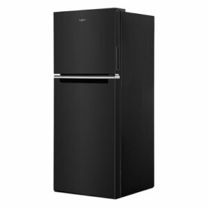 Whirlpool - 11.6 Cu. Ft. Top-Freezer Counter-Depth Refrigerator - Black