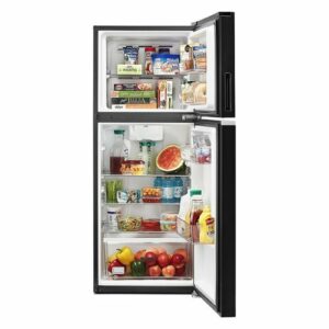 Whirlpool - 11.6 Cu. Ft. Top-Freezer Counter-Depth Refrigerator - Black