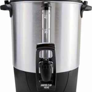 Hamilton Beach - Single-Spout 45-Cup Coffee Urn - Silver