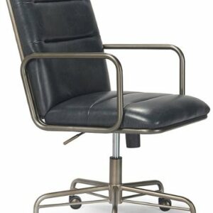 Finch - Franklin Upholstered Office Chair - Charcoal