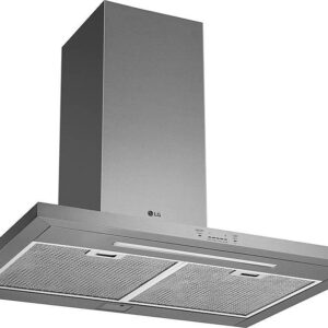 LG - 36" Convertible Range Hood with WiFi - Stainless Steel