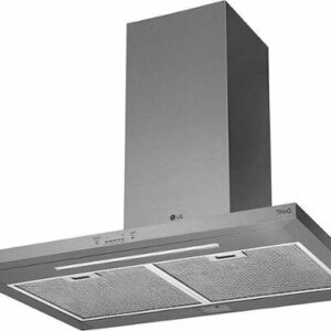 LG - 36" Convertible Range Hood with WiFi - Stainless Steel