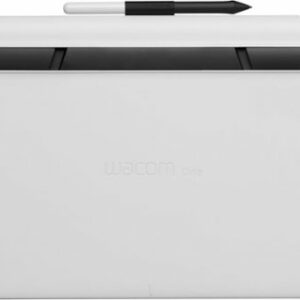 Wacom - One - Drawing Tablet with Screen, 13.3" Pen Display for Mac, PC, Chromebook & Android - Flint White