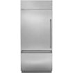 Monogram - 21.3 Cu. Ft. Bottom-Freezer Built-In Refrigerator - Stainless Steel