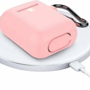 SaharaCase - Case Kit for Apple AirPods (1st Generation and 2nd Generation) - Pink Rose