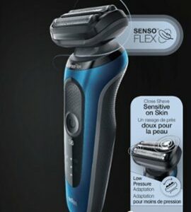 Braun - Series 6 Wet/Dry Electric Shaver - Blue