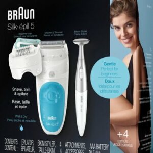 Braun - Silk-épil 5 Epilator - White/Blue