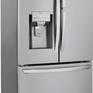 LG - 29.7 Cu. Ft. French Door-in-Door Smart Refrigerator with Craft Ice - Stainless Steel