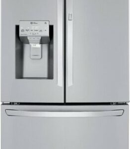 LG - 29.7 Cu. Ft. French Door-in-Door Smart Refrigerator with Craft Ice - Stainless Steel