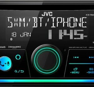 JVC - Built-in Bluetooth - In-Dash CD/DM Receiver - Black