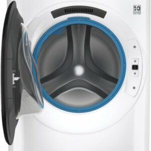 GE - 4.8 CuFt High-Efficiency Stackable Smart Front Load Washer w/UltraFresh Vent System & Microban Antimicrobial Technology - White on White