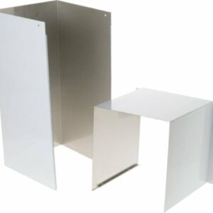 Duct Cover Extension for Select GE Range Hoods - Stainless Steel