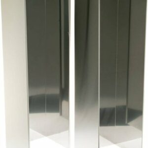 Profile Series 14' Ceiling Duct Cover Kit for Select GE Appliances Vent Hoods - Stainless Steel