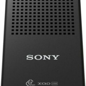 Sony - USB 3.1 CFexpress/XQD Memory Card Reader - Black