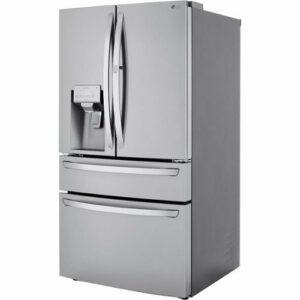 LG - 29.5 Cu. Ft. 4-Door French Door-in-Door Smart Refrigerator with Craft Ice - Stainless Steel