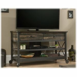 Sauder - TV Cabinet for Most TVs Up to 55" - Carbon Oak