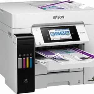 Epson - EcoTank Pro ET-5850 Wireless All-In-One Inkjet Printer - White