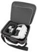 CASEMATIX - Custom Protective Case with Shoulder Strap for Meta Quest 3 and 2 VR Headsets and Accessories - Gray