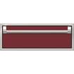 Hestan - AGSR Series 30" Outdoor Single Storage Drawer - Burgundy