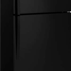 Whirlpool - 18.3 Cu. Ft. Top-Freezer Refrigerator - Black