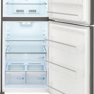 Frigidaire - Gallery 20 Cu. Ft. Top-Freezer Refrigerator - Black Stainless Steel