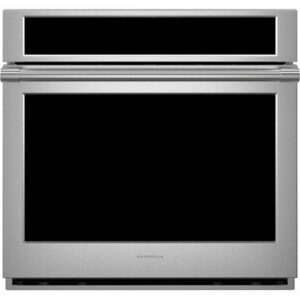 Monogram - 30" Built-In Single Electric Convection Wall Oven - Stainless Steel