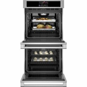 Monogram - Statement Collection 27" Built-In Double Electric Convection Wall Oven - Stainless Steel