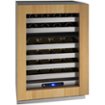 U-Line - 5 Class 49-Bottle Dual Zone Wine Cooler - Custom Panel Ready