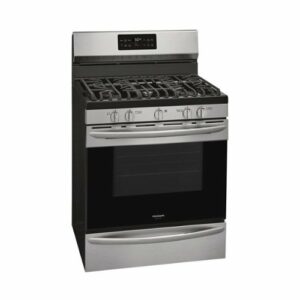 Frigidaire - Gallery 5.0 Cu. Ft. Freestanding Gas Convection Range with Self-Cleaning - Stainless Steel