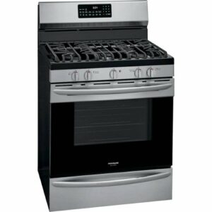 Frigidaire - Gallery 5.0 Cu. Ft. Freestanding Gas Range with Air Fry - Stainless Steel