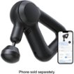 Therabody - Theragun Prime Bluetooth + App Enabled Massage Gun + 4 Attachments, 30lbs Force (Latest Model) - Black