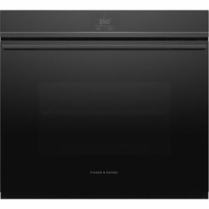 Fisher & Paykel - Contemporary 30" Built-In Single Electric Convection Oven - Black