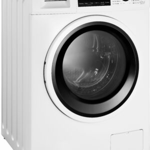 Insignia™ - 2.7 Cu. Ft. High Efficiency Stackable Front Load Washer - White