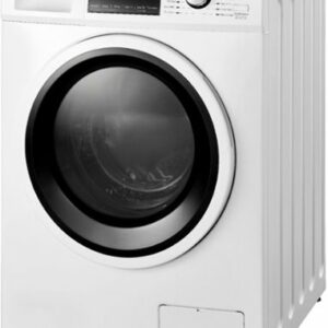 Insignia™ - 2.7 Cu. Ft. High Efficiency Stackable Front Load Washer - White