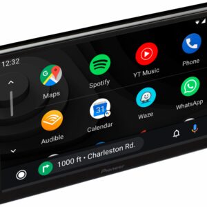 Pioneer - 9" Amazon Alexa and Wireless Android Auto™/Apple CarPlay® Bluetooth® Floating Multimedia Receiver - Black