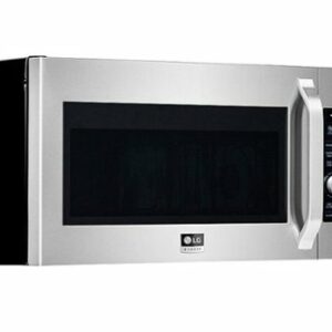 LG - STUDIO 1.7 Cu. Ft. Convection Over-the-Range Microwave Oven with Sensor Cooking - Stainless Steel